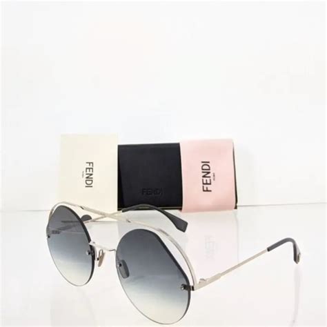 Brand New Authentic Fendi FF 0325/S Sunglasses KB79O Silver
